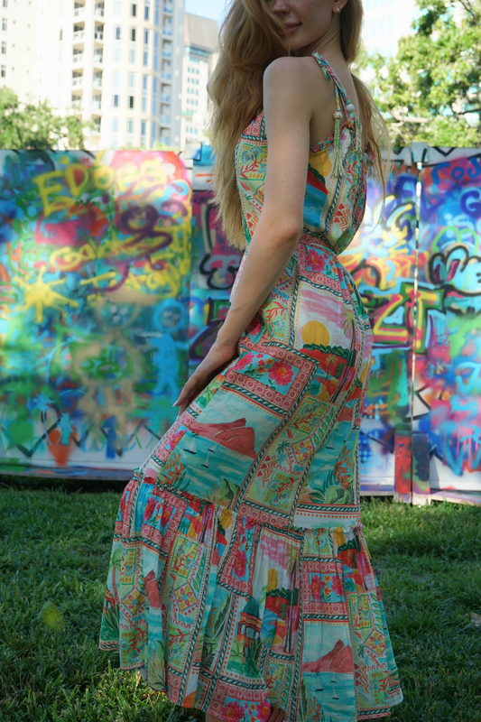 The Goldie Mosaic Dress