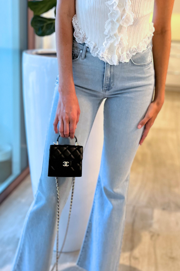 Casey Stretch HR Scissor Flare Jeans