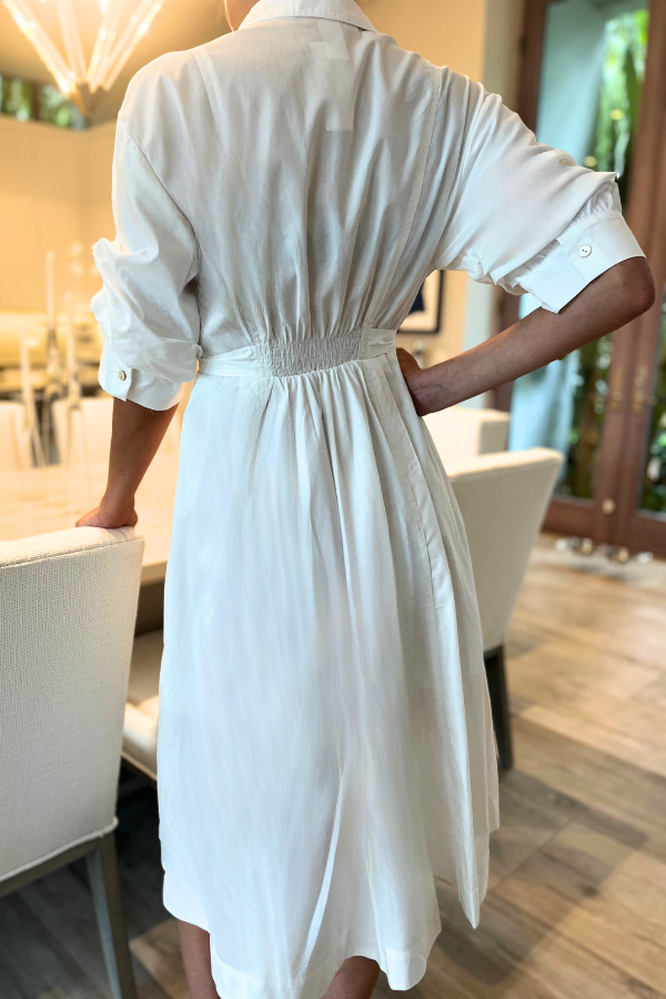 Classic Italian Shirt Dress