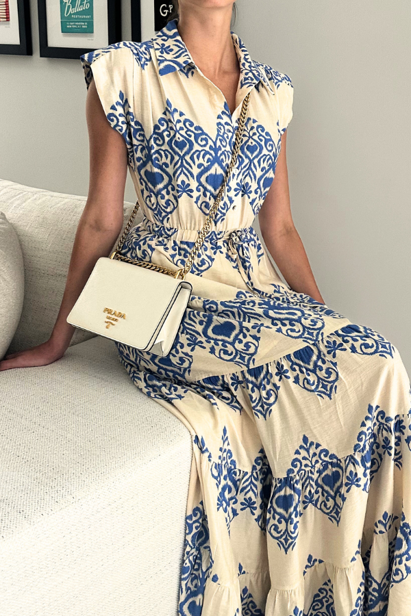 Tori Print Maxi Dress