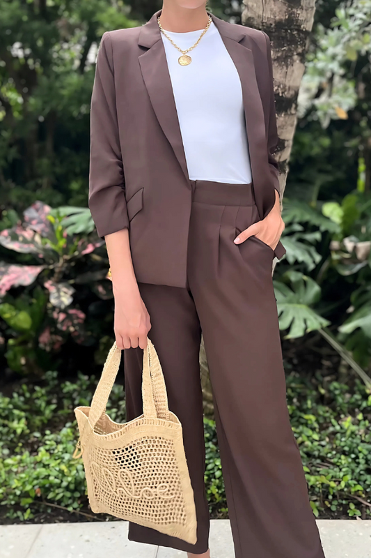 Recycled Shirred Pants