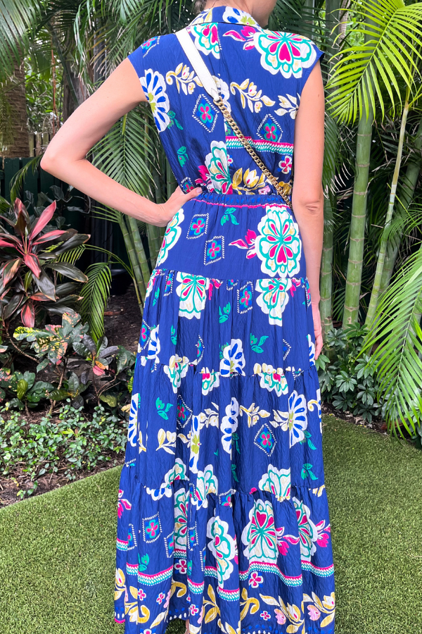 Rio Print Maxi Dress