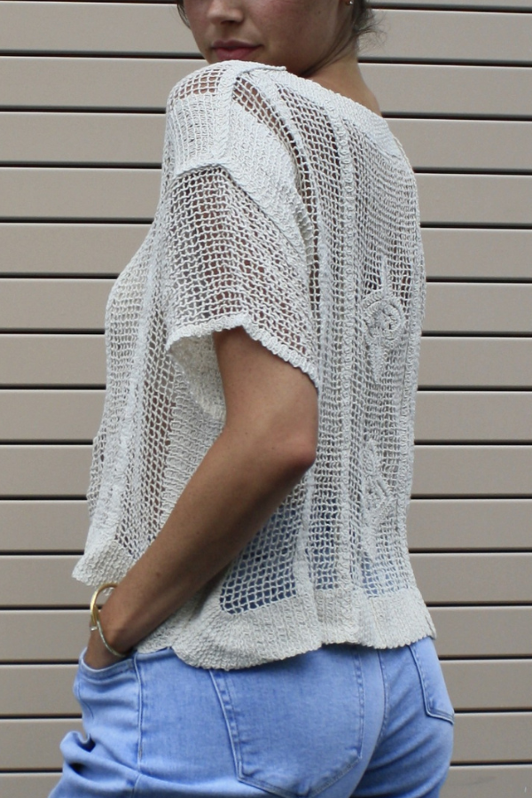 Solea Crochet Tee