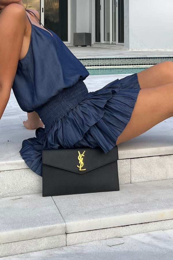 Anna Tencel Ruffle Skirt