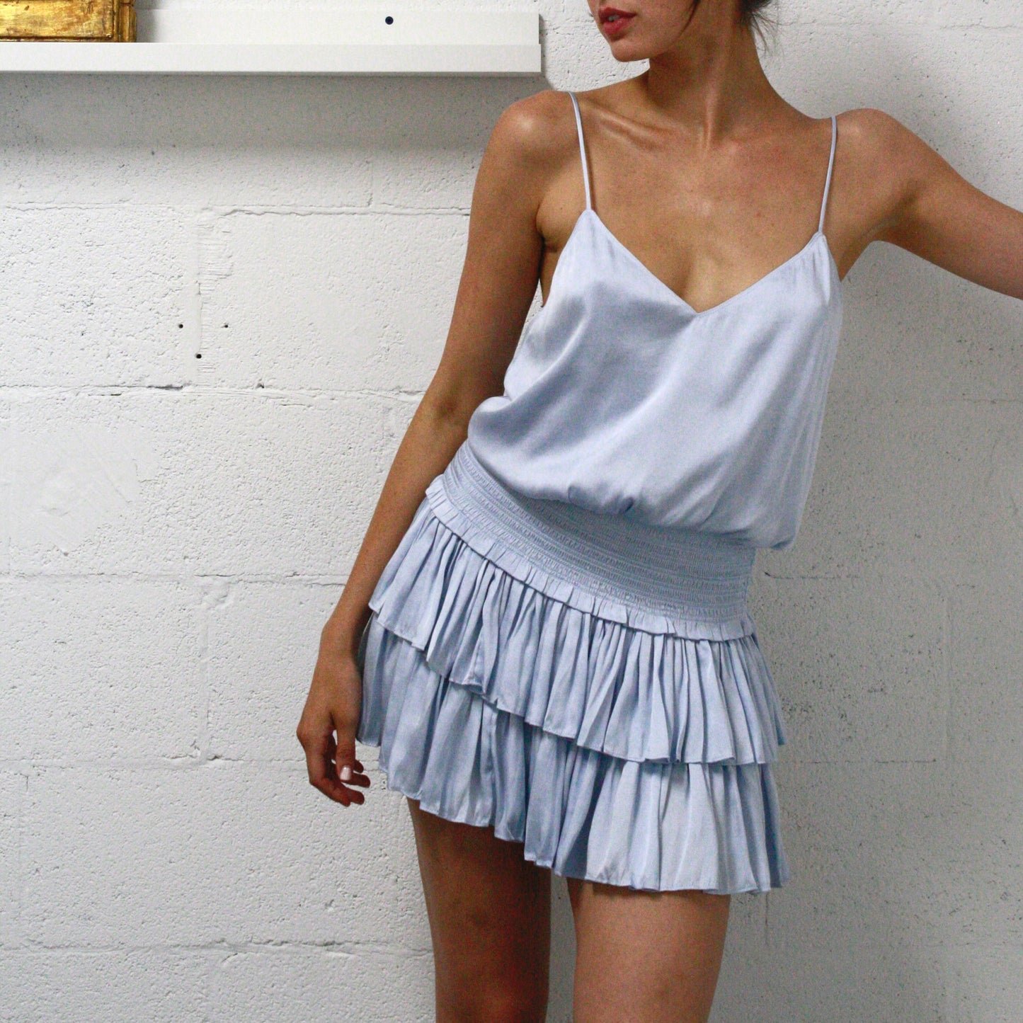 Mystra Silk Crop Top