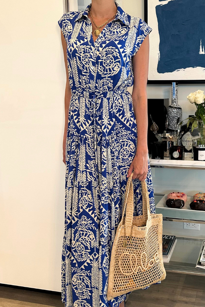 Blair Print Maxi Dress