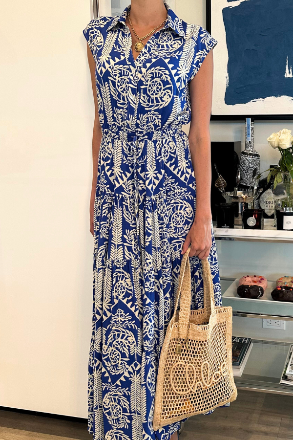 Blair Print Maxi Dress
