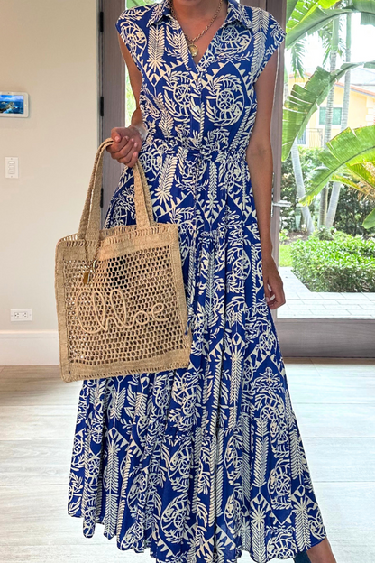 Blair Print Maxi Dress
