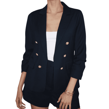 Veronica Gold Button Blazer pookie & sebastian