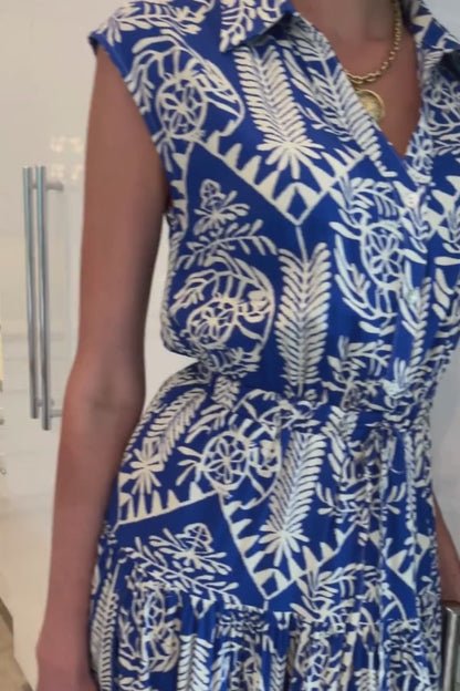 Blair Print Maxi Dress