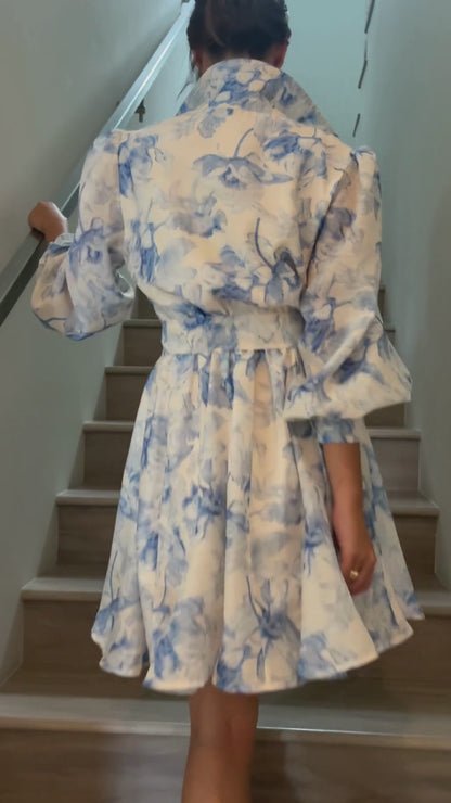 Vienna Watercolor Dress